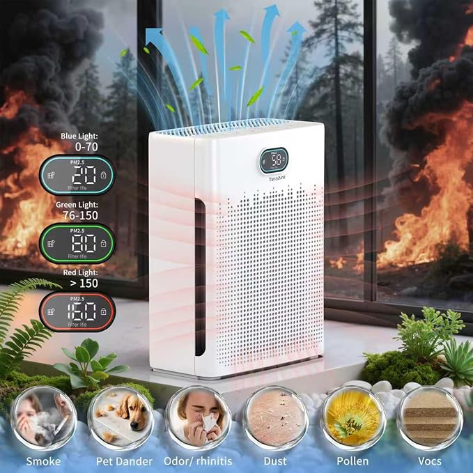 Air Purifiers for Home Cover Up to 2200 Ft², HEPA Air Purifier - Image 4