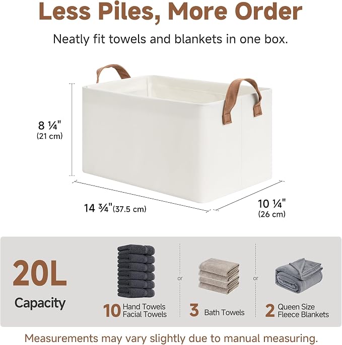 StorageWorks Storage Bins, Fabric Storage Bins - Image 6