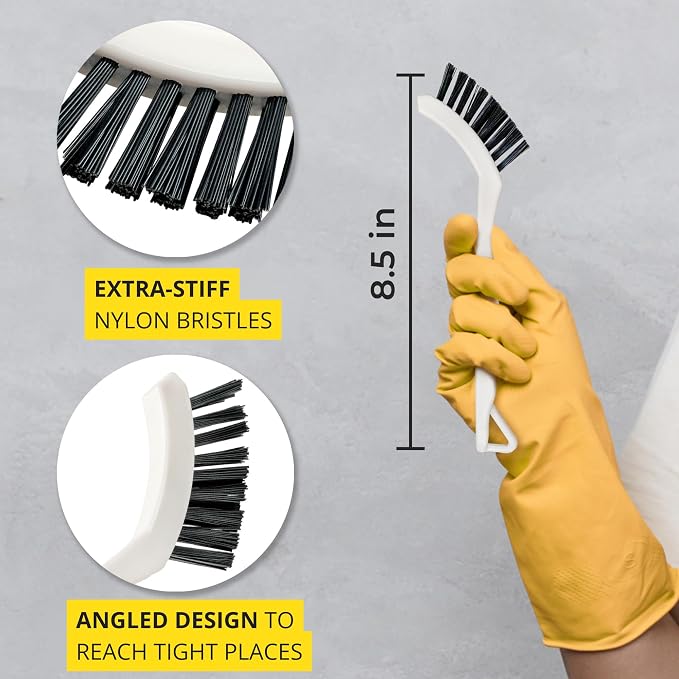 6-Pack Grout Cleaner Brush Scrub Set - Image 5