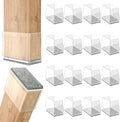 Rectangle Chair Leg Protectors for Hardwood Floors by ComeHomeWithMe