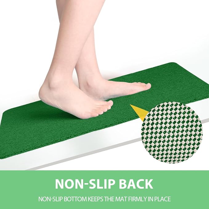 Non-Slip Bathtub Mat, 2 Pack Anti Slip Shower Mat, Fast Drying Bathtub Mats - Image 3