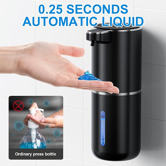 Automatic soap Dispenser touchless Automatic Liquid Soap Dispenser 4 Adjustable - Image 5