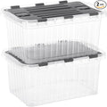 Superio Clear Storage Boxes by Superio