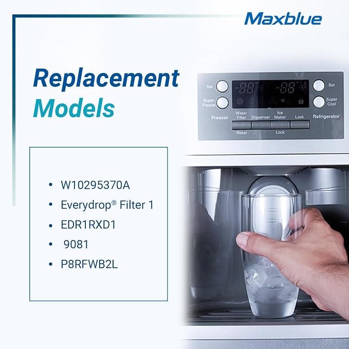 Maxblue W10295370A Replacement for Everydrop® Filter 1, Whirlpool® EDR1RXD1 - Image 4