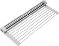 Surpahs Over Sink Foldable Multipurpose Roll-Up Dish Drying Rack, Silicone by Surpahs
