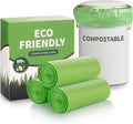 5 Gallon Trash Bags Compostable Compost Small Garbage Bag Extra Thick 0.78 Mil by Eargardin
