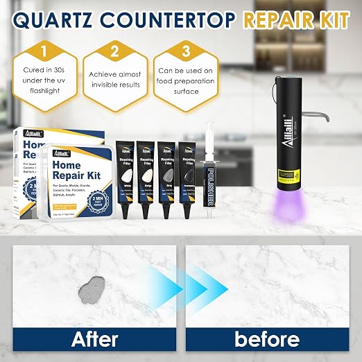 Quartz Countertop Repair Kit, Granite & Marble Repair Kit - Image 4