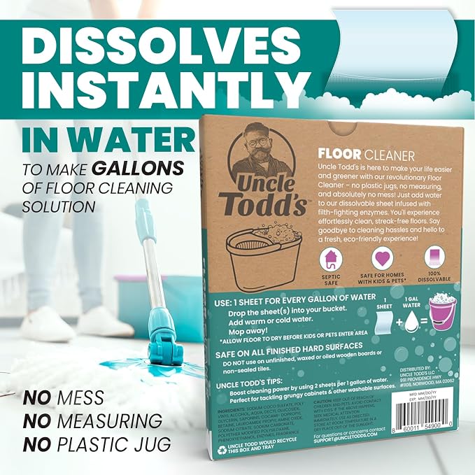 Uncle Todd's Ultra Concentrated Floor Cleaner - Image 3