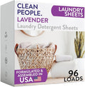 The Clean People Lavender Laundry Detergent Sheets by CleanPeople