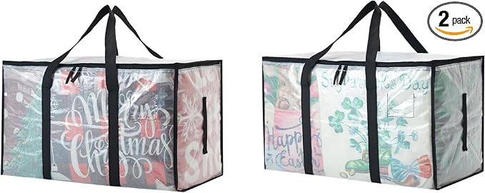 Heavy Duty 93L Stackable Storage Bins by Unknown
