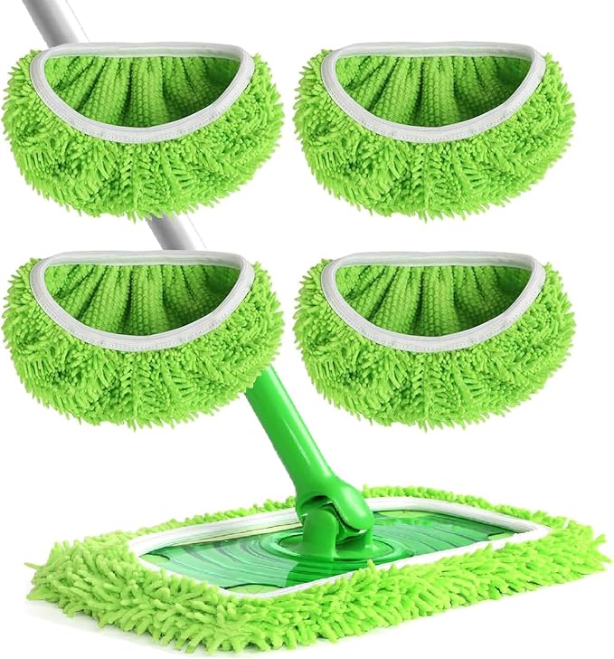 Reusable Microfiber Mop Pads for Swiffer Sweeper by Cleanwithoutthehassle