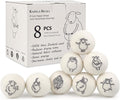 Wool Dryer Balls, 100% New Zealand Wool Handmade, Chemical-Free Reusable by Kainga+Recka