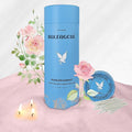 Rose Scented Pink Pearled Candle 18oz Luxury Sand Candle Granulated Wax by ZECHKAVAA