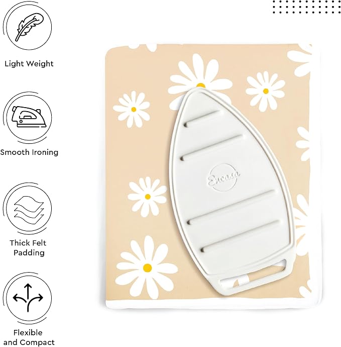 Encasa XO Ironing Mat/Pad with 3mm Padding & Silicone Iron Rest - Image 5