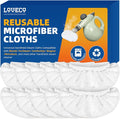LOVECO 10 Pack Universal Microfiber Cloths by LOVECO
