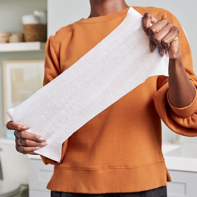 McKesson Washcloth Wipes for Adults, Unscented Disposable Wash Cloths for Body - Image 5