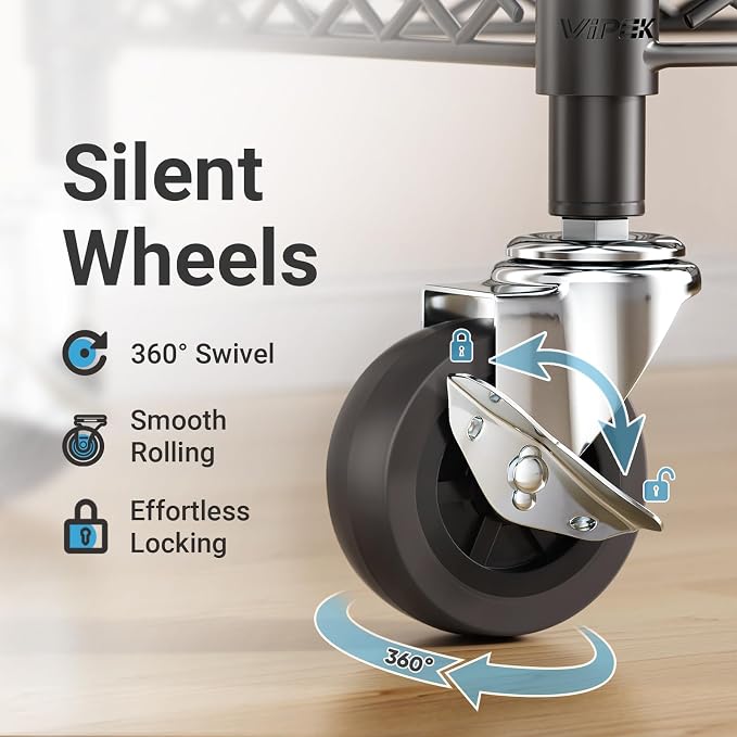 VIPEK R3C Rolling Clothes Rack - Image 4