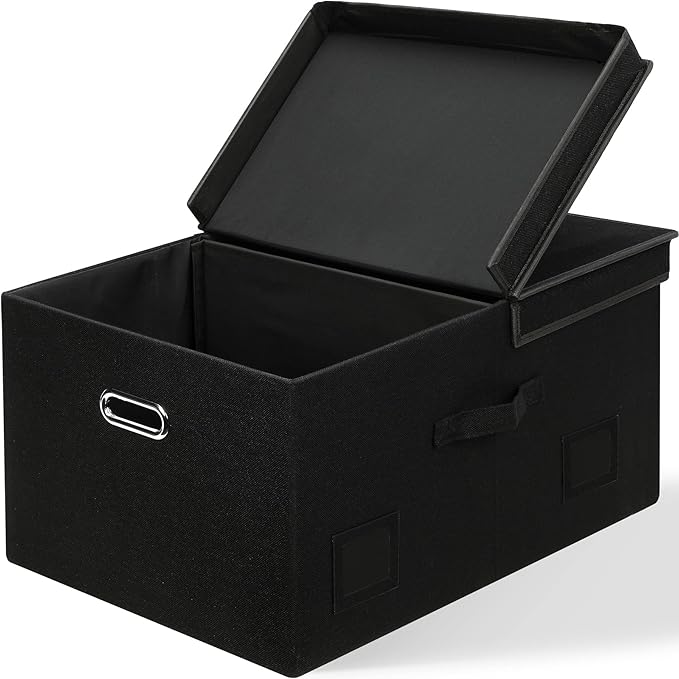 75 Quarts Extra Large Decorative Storage Bins by GraciadecoStorage