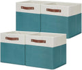 HNZIGE Storage Cubes Bins for Organization Set of 4, Fabric Storage Cube 12 x12 by HNZIGE