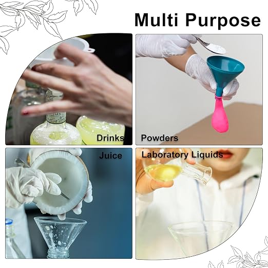 PATIKIL 3.5 Inch Clear Plastic Funnel - Image 5