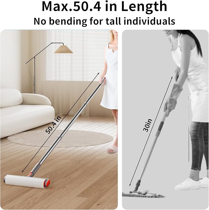 Large Lint Rollers for Pet Hair, Extra Sticky 9.45'' Giant Lint Roller - Image 3