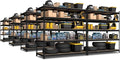 PrimeZone 8 Pack Heavy Duty Storage Shelves by PrimeZone