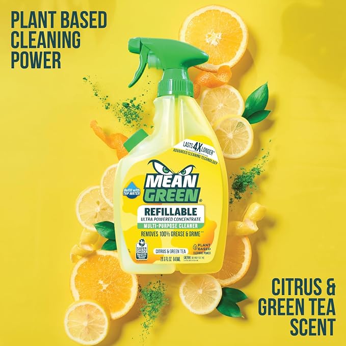 Mean Green Refillable Ultra Powered CONCENTRATE Multi Purpose Cleaner, Citrus & - Image 5