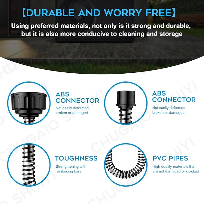 AC Drain Line Cleaner；AC Drain Line Cleaner Adapter Evacuates & Unclog AC Drain - Image 6