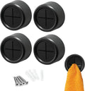 S&T INC. Round Adhesive Push Towel Hooks by STINC