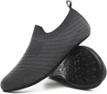 QZKDM Lightweight Slip on Grip Indoor House Slippers Barefoot Non Slip Home by QZKDM