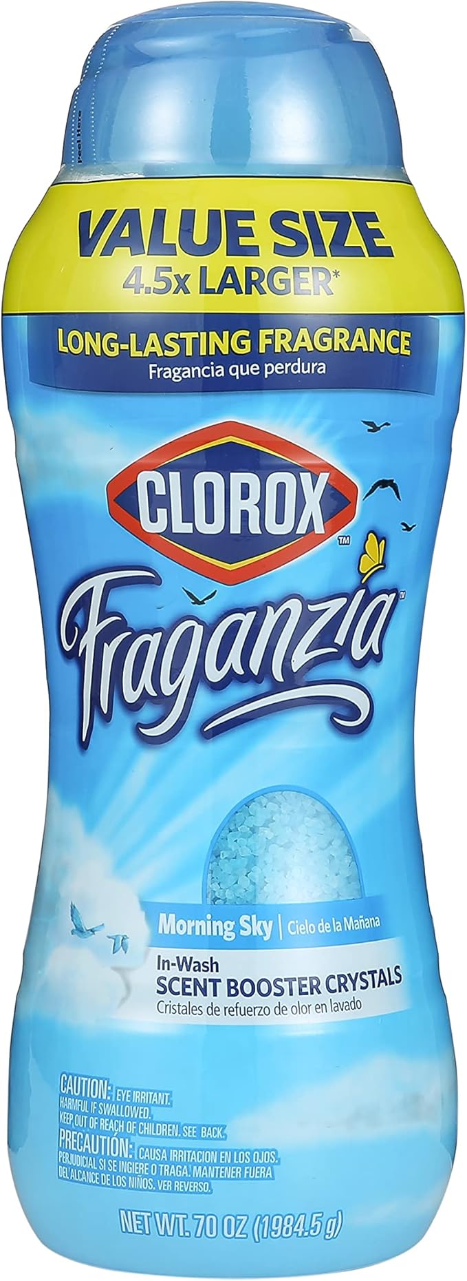 Clorox Fraganzia Laundry Scent Booster Crystals in Morning Sky Scent by Clorox