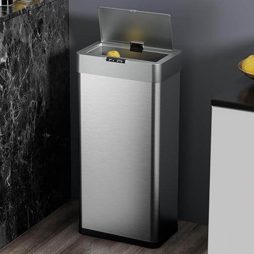 TLSUNNY 21.1 Gallon Motion Sensor Trash Can, Touchless Automatic Garbage Can - Image 8