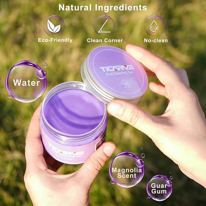 TICARVE Cleaning Gel for Car Detailing Car Vent Cleaner Cleaning Putty Gel Auto - Image 3