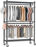 Homdox Rolling Garment Rack by HOMDOX