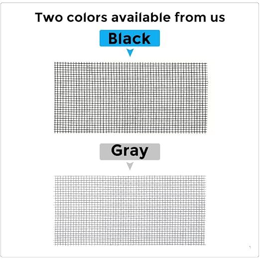 Black Window Screen Repair Tape, 4 in X 15 FT Screen Repair Kit - Image 6