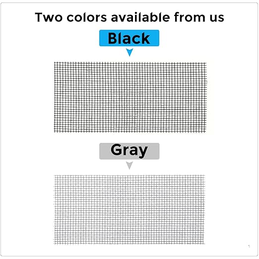 Black Window Screen Repair Tape, 3IN X 25FT Screen Repair Kit - Image 6