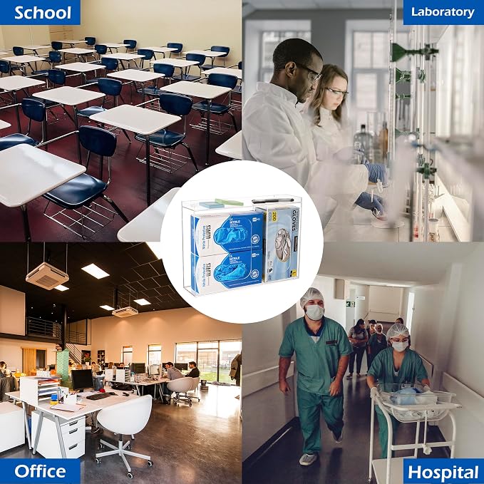 SEANADO Acrylic Disposable Glove Holder - Image 5