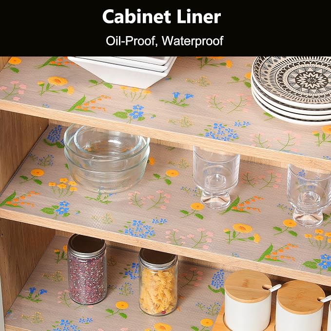 INNOLITES INNOLITES Non-Slip Shelf Liner – Cabinet & Drawer Liner Non-Adhesive - Image 3