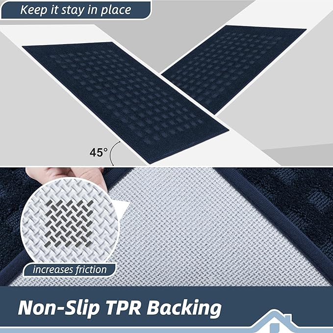 BEQHAUSE Waffle Door Mats Indoor 36"x60", Dog Mat - Image 5