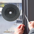 39.4FT Brush Weather Stripping, Neat Pile Self Adhesive Seal Strip by Bruiefpap
