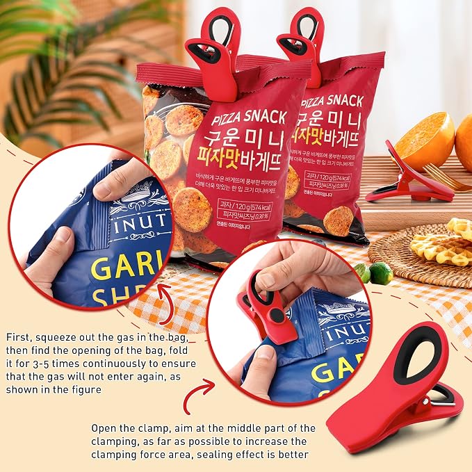 FINDMAG 12 Pack Chip Clips, Airtight Clips - Image 4