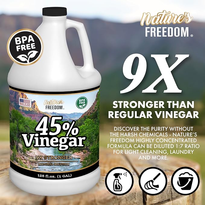 Nature's Freedom 45% Concentrated Vinegar - Image 2