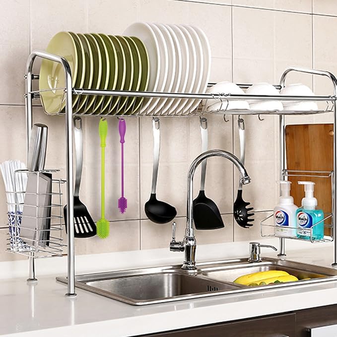 A-Brush Silicone Bottle Cleaner Brush, Long Handle - Image 4