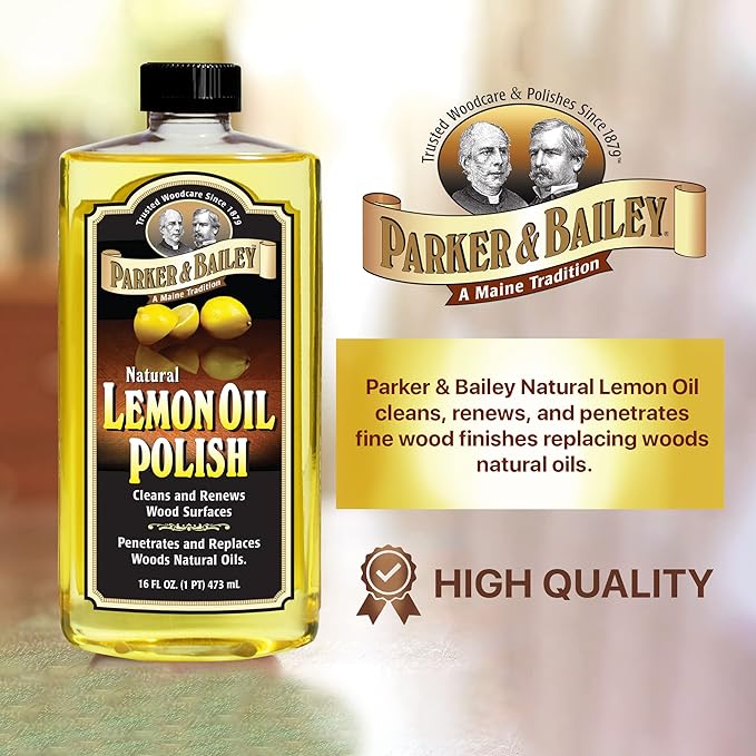 PARKER & BAILEY LEMON OIL POLISH - Image 2