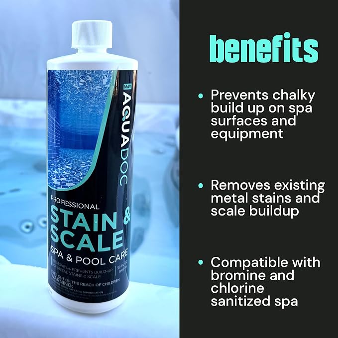 Spa Stain and Scale Control for Hot Tubs, Scale Metal & Stain Control for Hot - Image 3