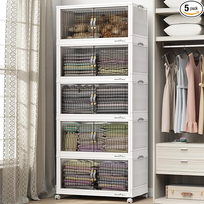 BROVIEW 600Qt Stackable Storage Bins by BROVIEW-EnjoytheArtofLife