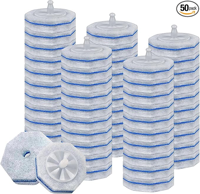 50 Pcs Disposable Toilet Bowl Wand Refills by Unknown