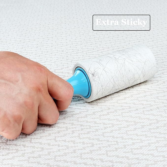 4 inch Lint Roller Refills for Amazon IKEA Evercare and Others, Extra Sticky - Image 4