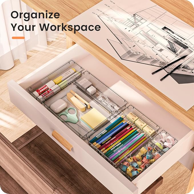 A-LuGei Drawer Organizer, Bathroom Organizers and Storage, Makeup organizer - Image 3