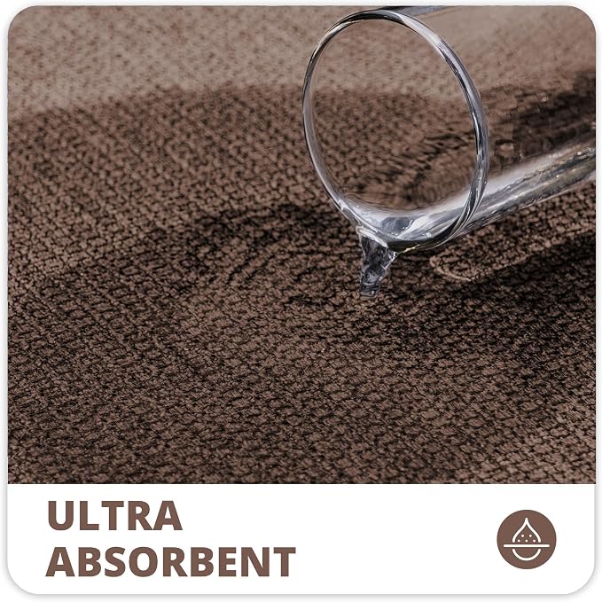 Bath Mat, Ultra Thin Bathroom Rugs, Rubber Bath Mats - Image 3